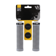 Wag Coppia manopole Wave Lock-On Grigio Nero 2